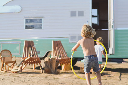 camping at The Holidays in San Clemente