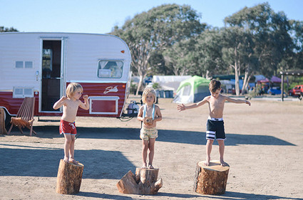 camping at The Holidays in San Clemente