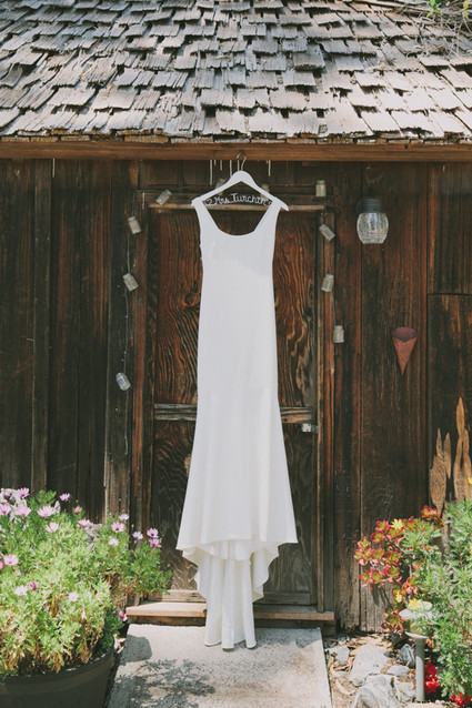 White wedding dress