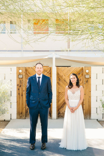 Ace Hotel wedding portrait