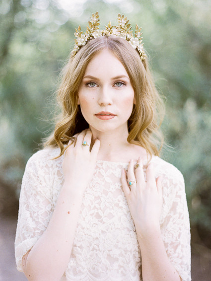 Handmade bridal accessories