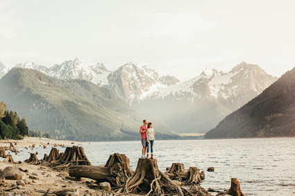 Vancouver lake engagement inspiration