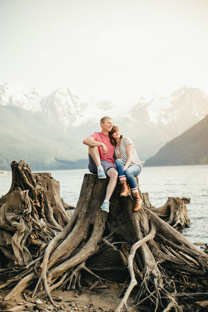 Vancouver lake engagement inspiration