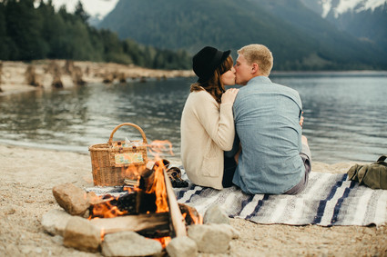 Vancouver lake engagement inspiration
