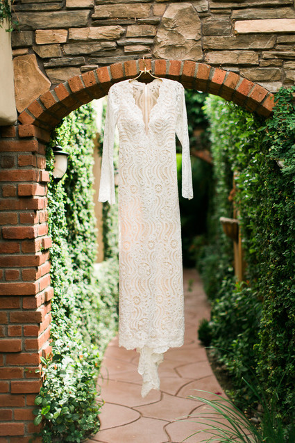 Julie Vino lace wedding dress