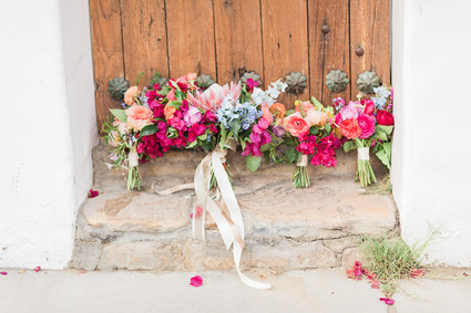 Spring wedding bouquets