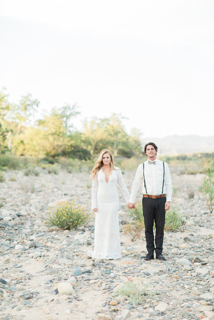 Palm Springs wedding portrait
