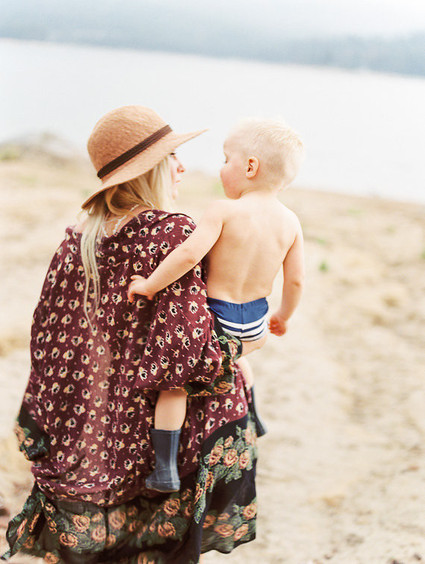 summer day at the lake