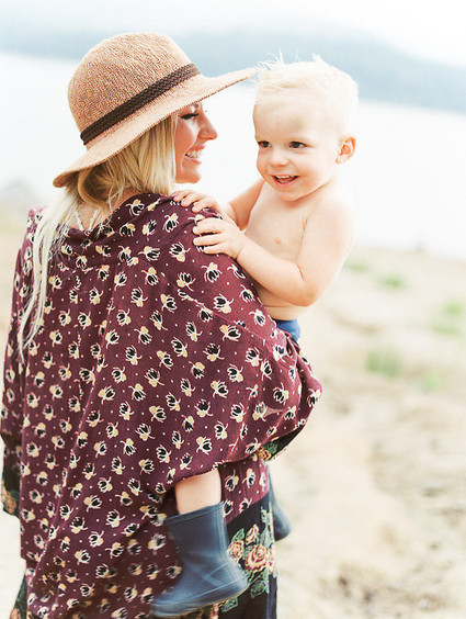 summer day at the lake