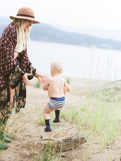 summer day at the lake