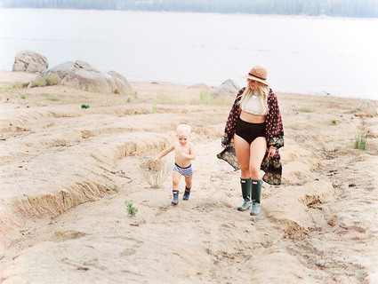 summer day at the lake