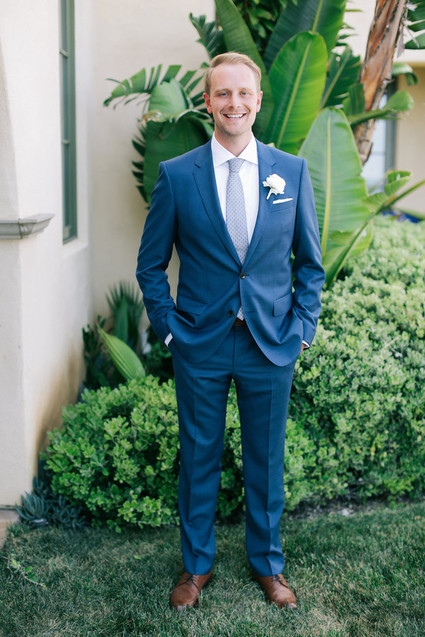 Groom wedding portrait