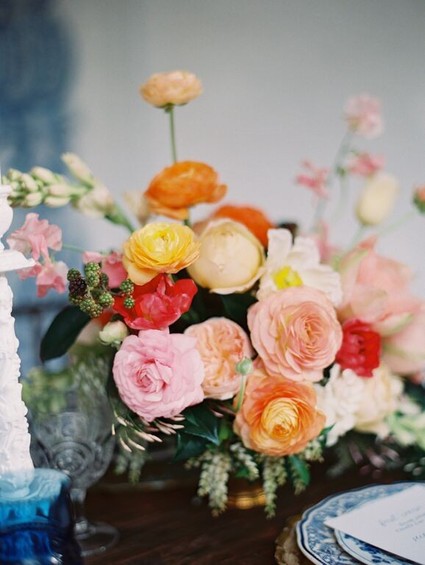 Colorful florals