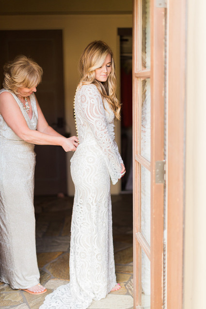 Bohemian wedding dress