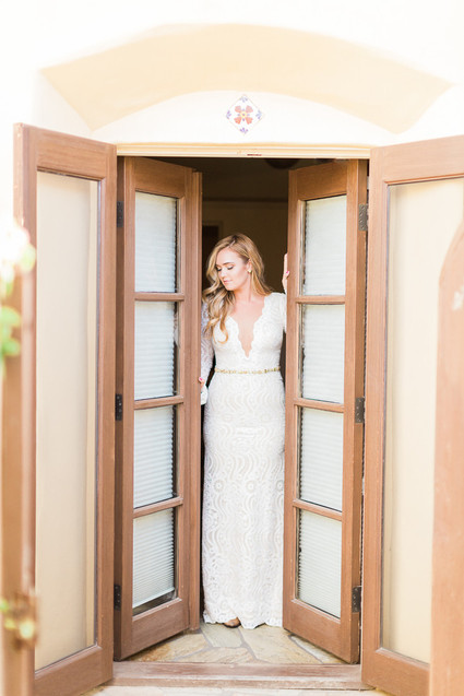 Bohemian wedding dress