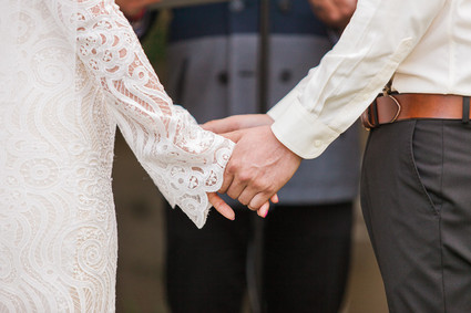 Bohemian palm springs wedding