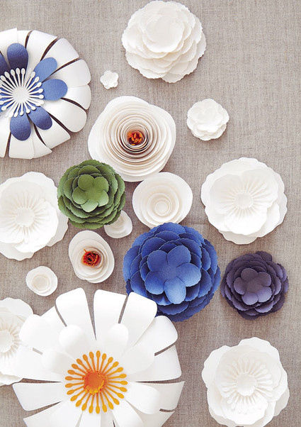 Paper flower decor Inspiration