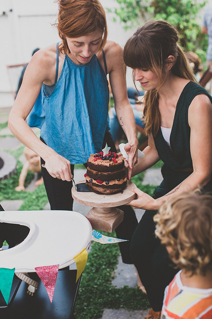 Backyard 1st Birthday for Juni