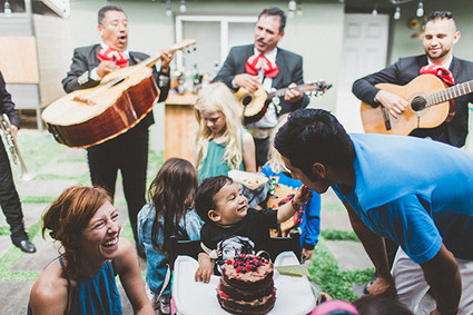 Backyard 1st Birthday for Juni