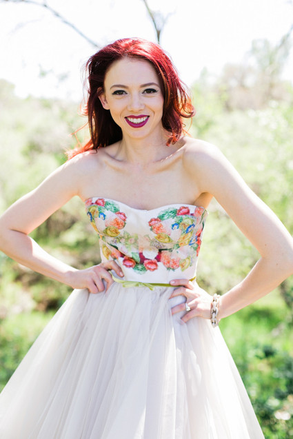 Summer wedding dress