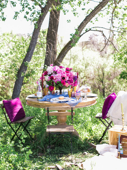 Whimsical tablescape