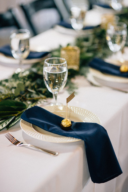 Industrial wedding tablescape