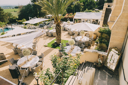 French Chateau wedding reception