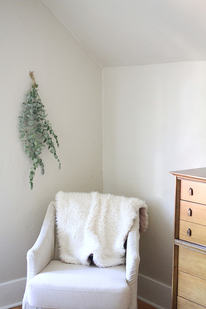Simple white nursery