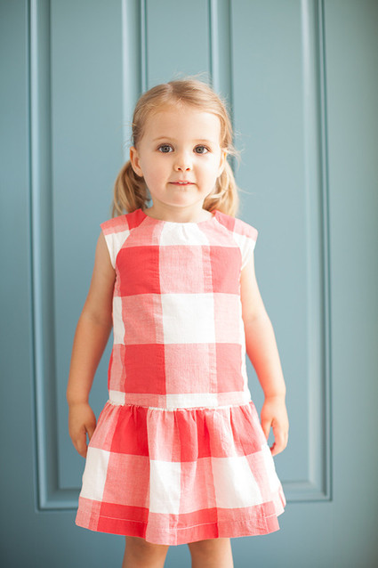 cutest gingham dress