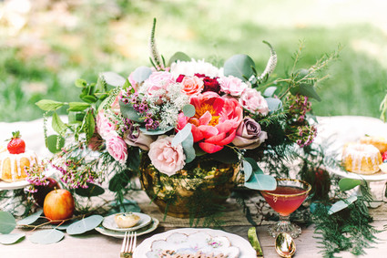 Summer wedding florals
