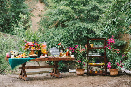 Spanish-style tablescape