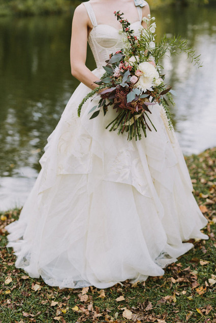 Summer bridal bouquet