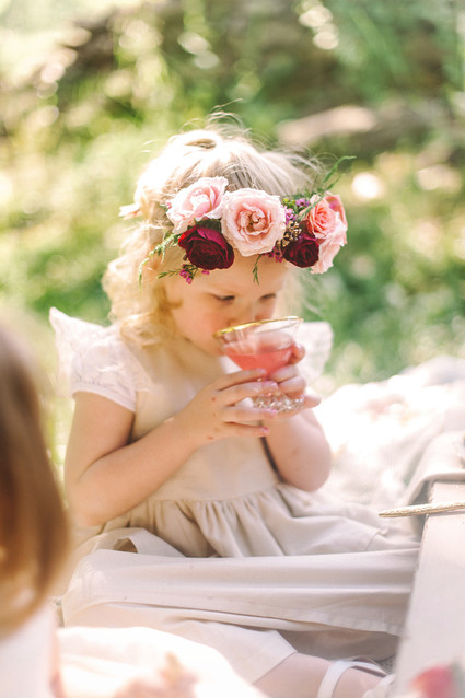 Flower girl picnic Inspiration
