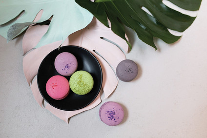 Tropical pastel baby shower