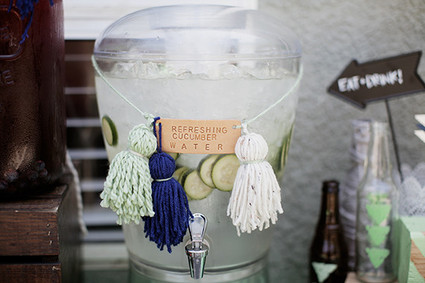 Modern mint baby shower by Mandilynn Photography