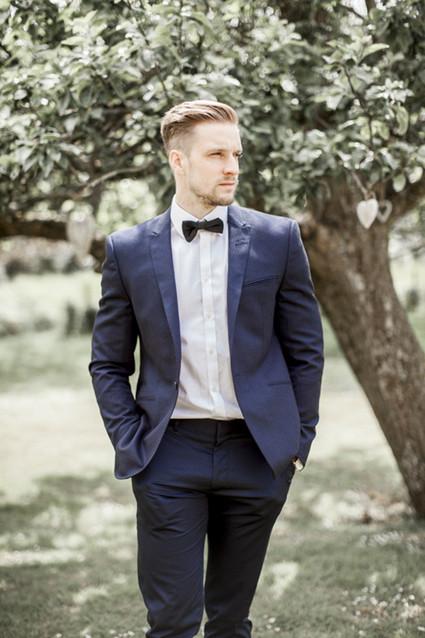 Groom portrait