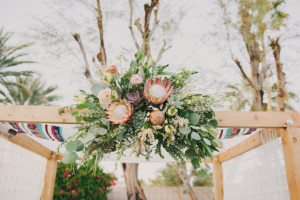 Summer wedding florals