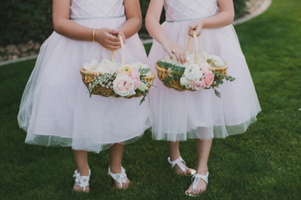 Flower girl portrait