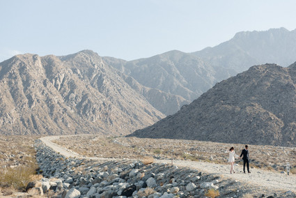 Palm Springs wedding portrait