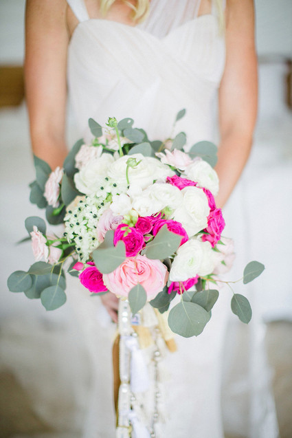 Summer wedding florals