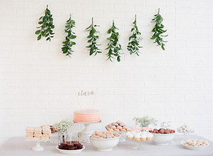 1st birthday dessert table
