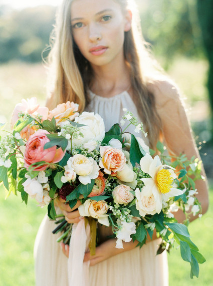 Summer wedding florals
