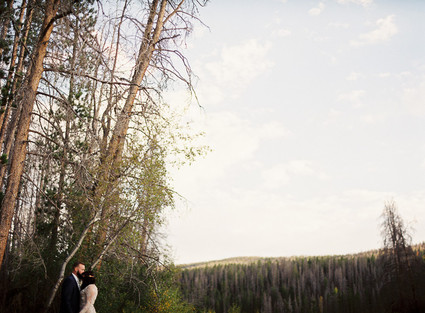Colorado wedding portrait