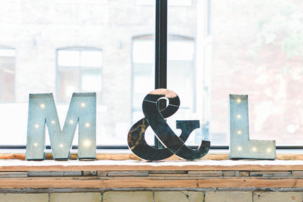 Wedding signage
