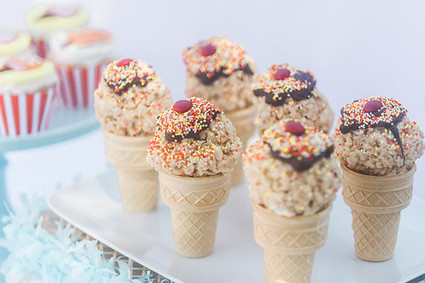 Ice Cream truck 1st birthday party