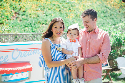 Ice Cream truck 1st birthday party