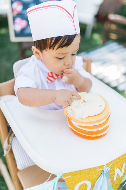 Ice Cream truck 1st birthday party