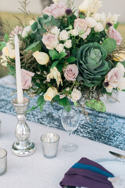 Outdoor glitzy Texas wedding inspiration