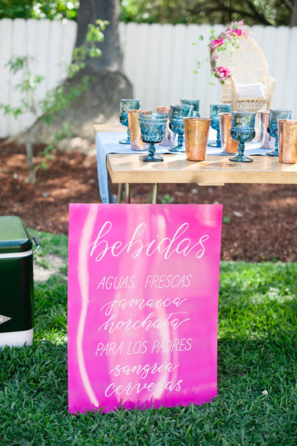 boho california backyard first birthday Inspiration