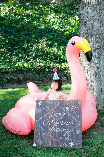 boho california backyard first birthday